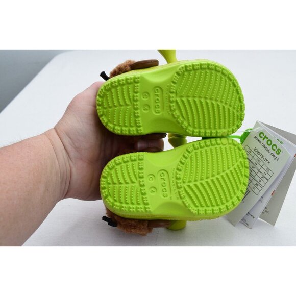 DreamWorks Shrek x Crocs Classic Clog Size Toddler C4 New - Picture 4 of 5